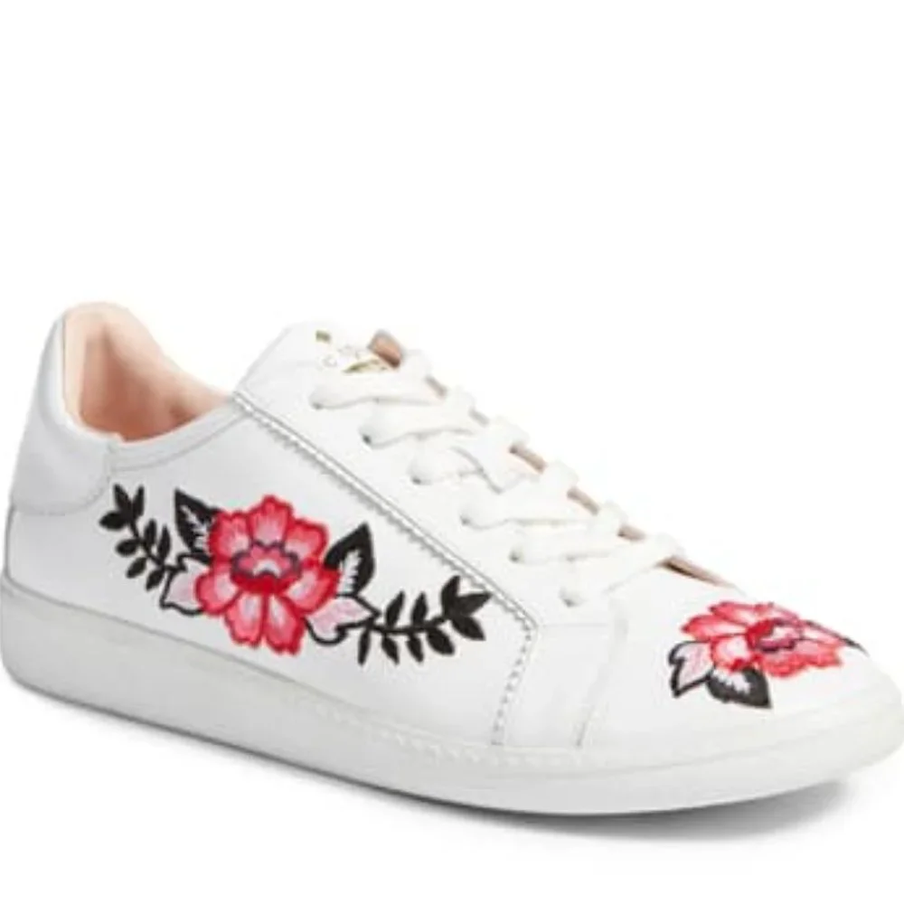 Kate Spade Everhart Embroidered Sneakers